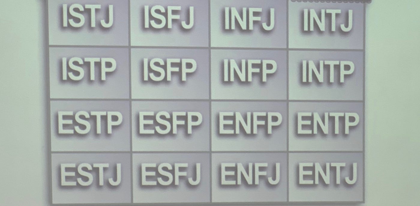 Mbti 上 認識自己 理解他人 用 對方 的方式說話 By 朗諾德ronald R先生視聽室 Medium