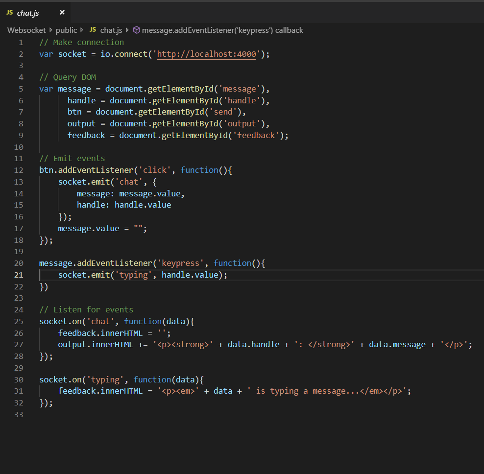 Creating a Chat Application using Express and Websockets… | by Yudhajit ...