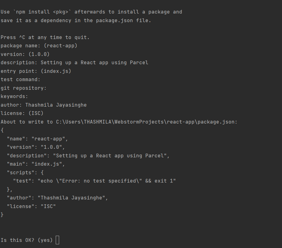 How to create a React App using Parcel | by Thashmila Jayasinghe | May ...