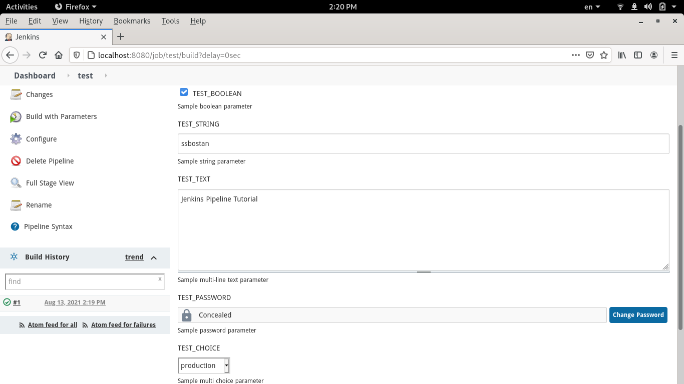 Jenkins Tutorial — Part 3 — Parameterized Pipeline | by Saeid ...