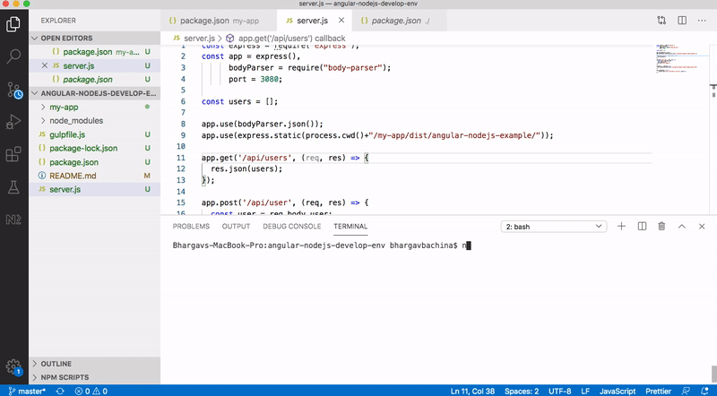 Development Environment Setup Angular, Nodejs — Javascript Version | by ...