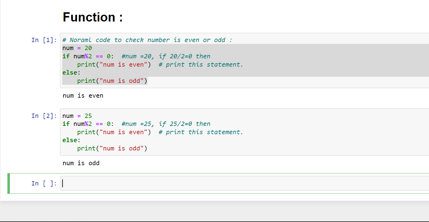 FUNCTIONS AND TYPES IN PYTHON. Hello guys, previously we covered data… | by  Saikumar Reddy | Dev Genius