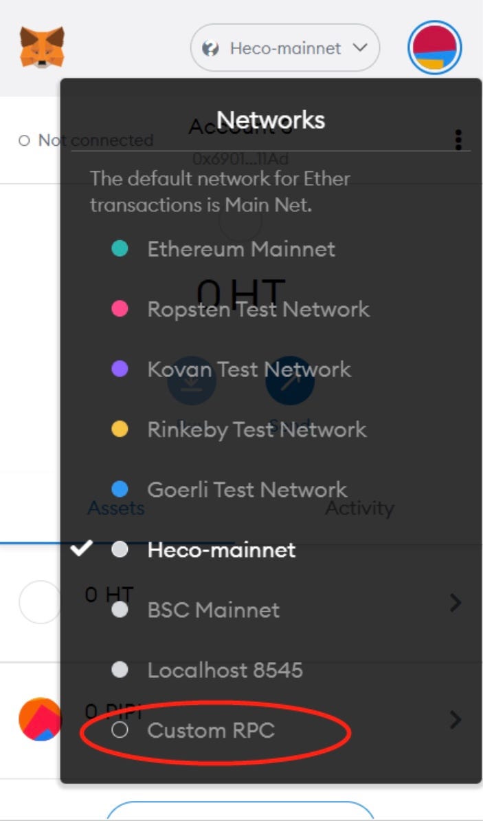 MetaMask’a HECO ağı Nasıl Eklenir ? Heco Chain Turkey Medium