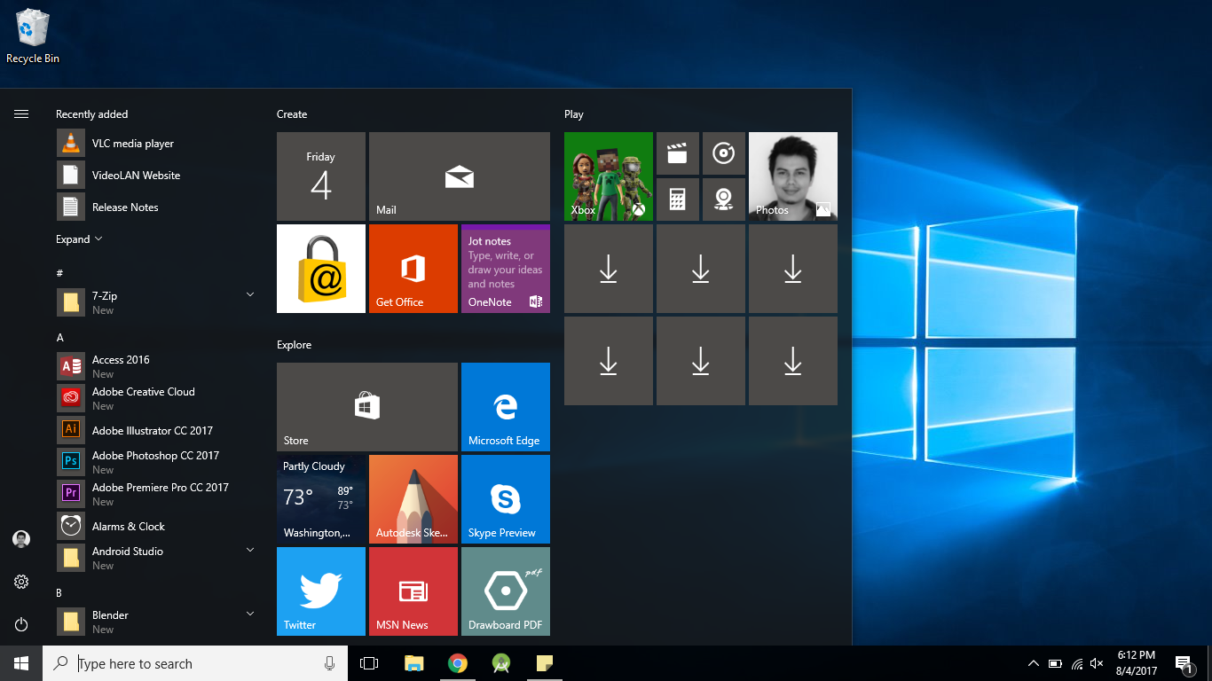 perbedaan windows 10 anniversary perbedaan windows 10 anniversary