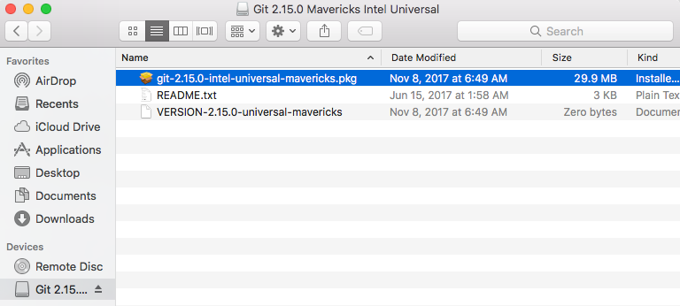 opening git on mac opening git on mac