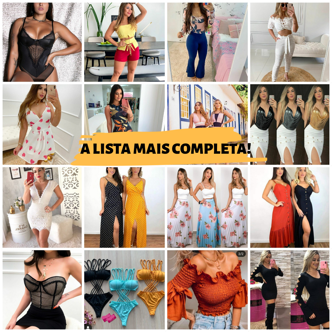 Lista VIP de fornecedores de roupas masculinas e femininas | by Flávio  Pedroso | Medium