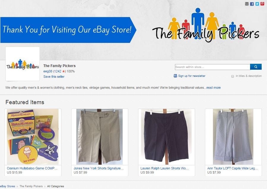 7 Advantages to Opening an eBay Store by The Family Pickers Medium