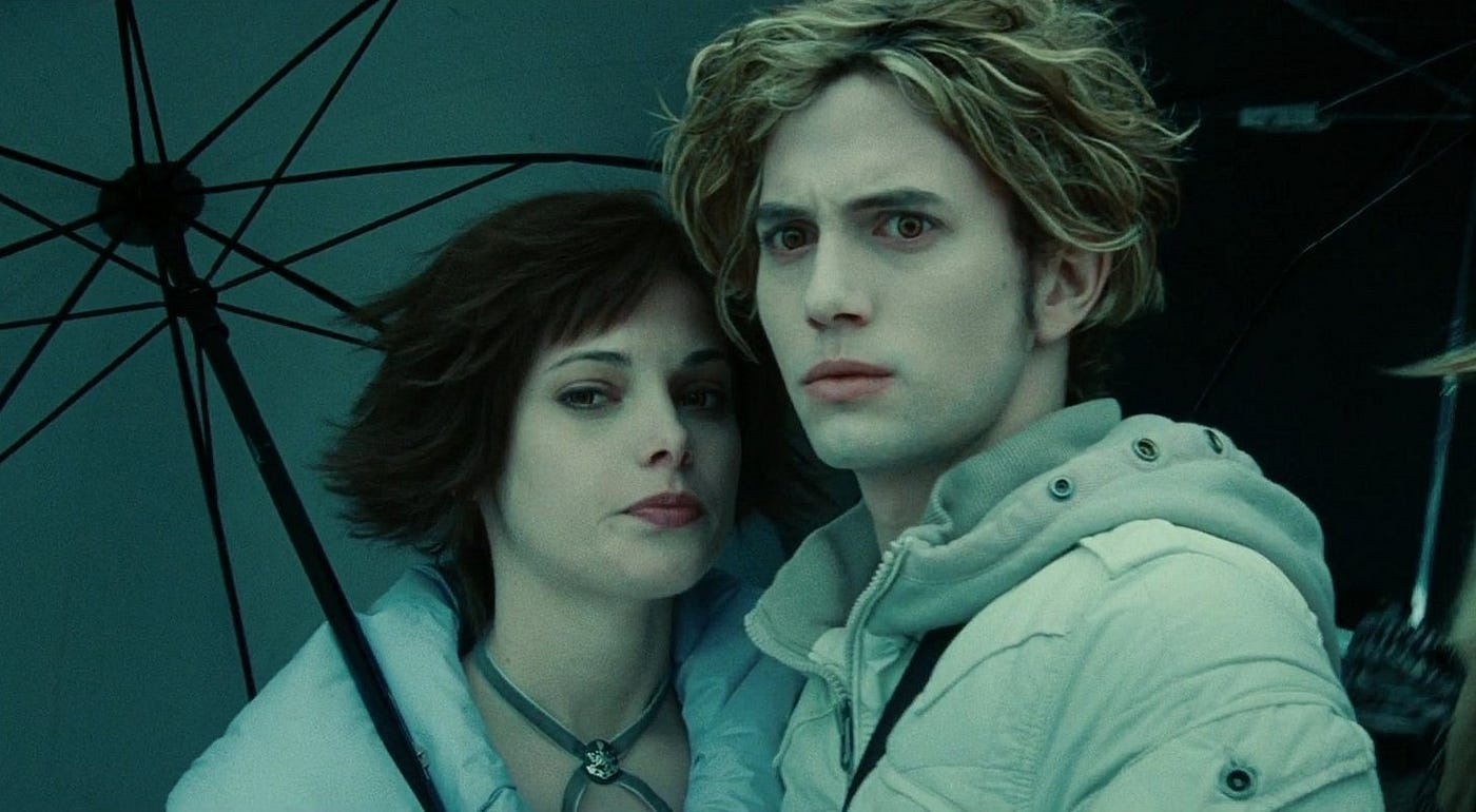 Ashley Greene & Jackson Rathbone in The Twilight Series