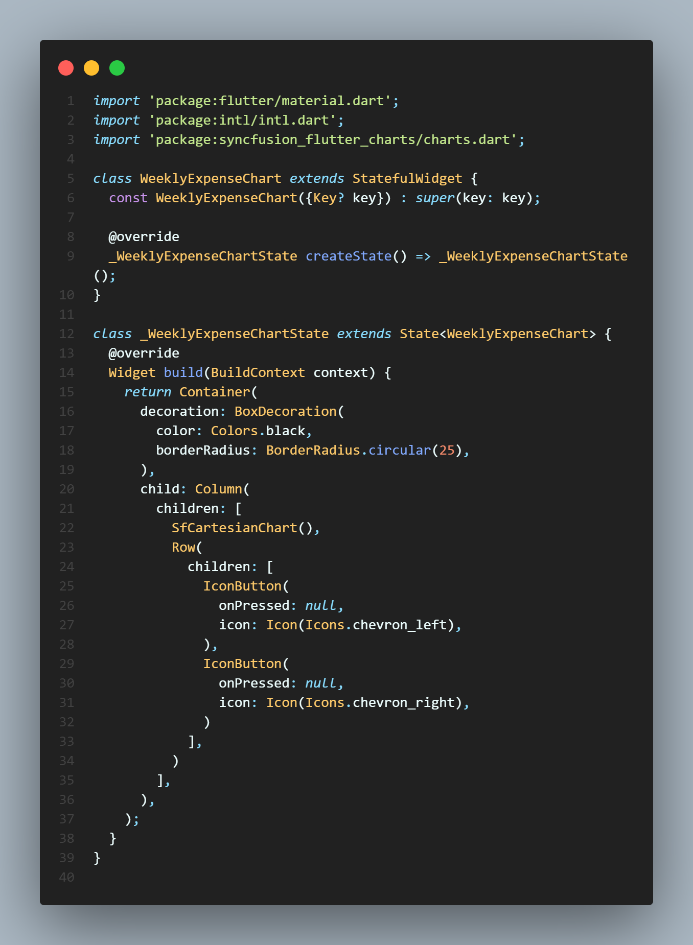 How to make Charts for Custom Range in Flutter | by Keshav Fatesaria ...