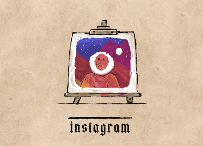 How famous logos would look in the middle ages 1*J7Q8UhEWYgDA5-SioqWhDg