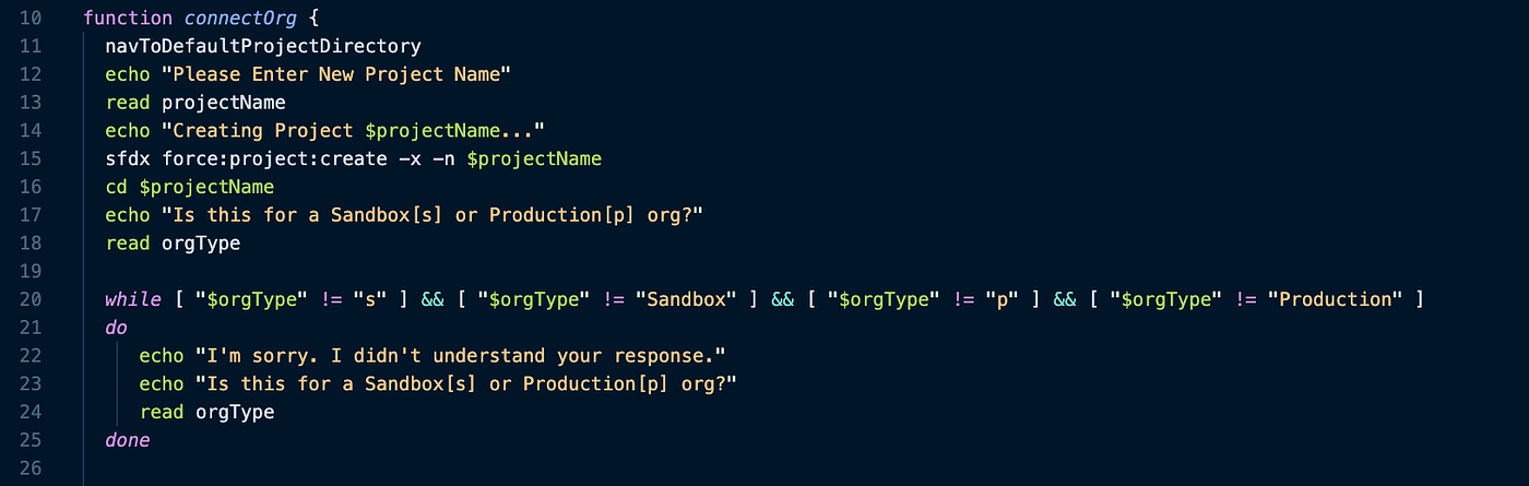 Use A Bash Script To Connect Vscode To A Salesforce Org By Alex Barnes Medium