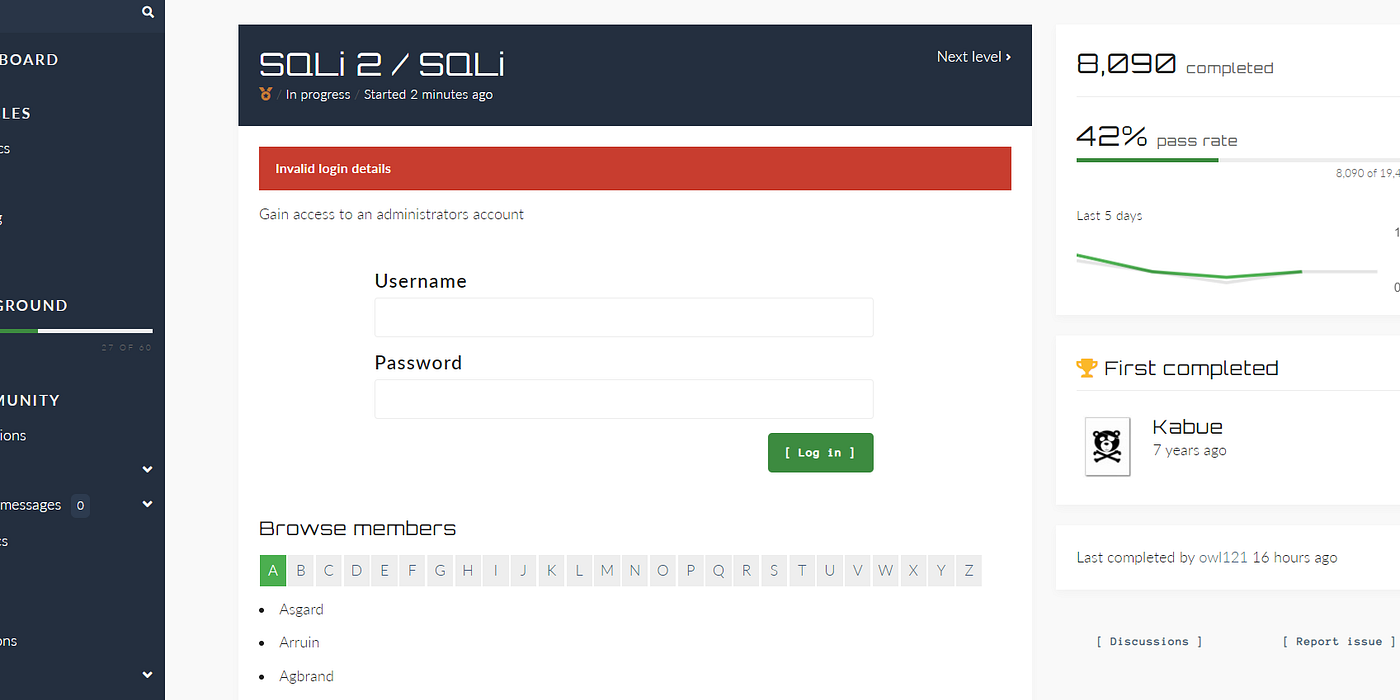 “Defend the ” writeup (SQLi2 SQLi — Hacking admin username & password using SQL Injection