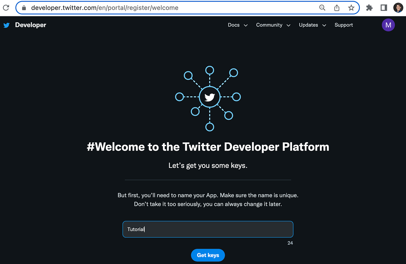 How to Access Data from the Twitter API using Tweepy (Python) | by Michael  Galarnyk | Towards Data Science
