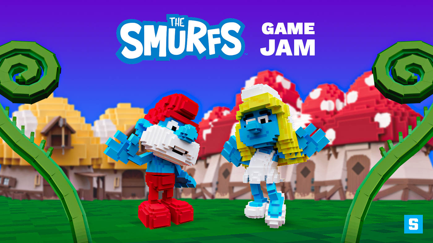 The Smurfs Game Jam. Time to smurf some games! | by The Sandbox | Medium
