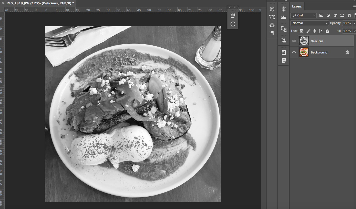 Tutorial Partial Black and White effect by Dahee Kim Medium