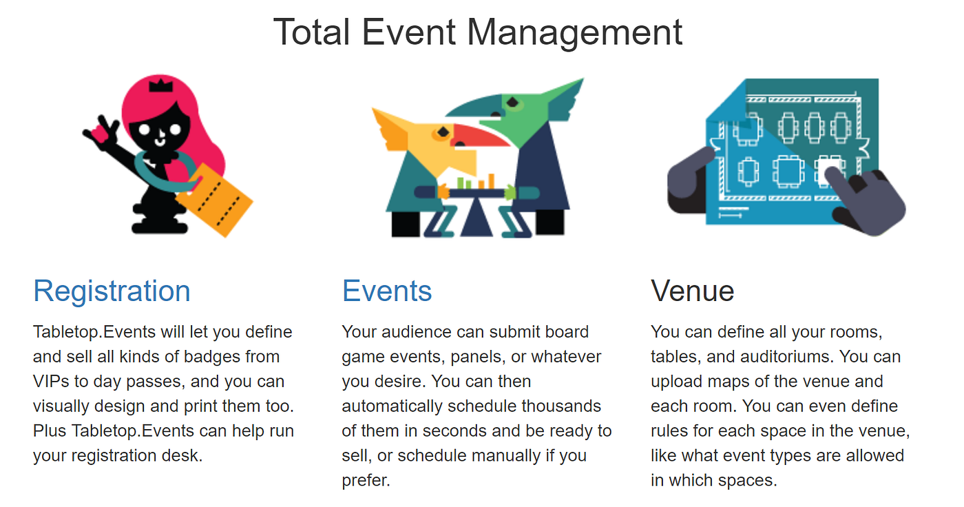 Tabletop.Events = Amazing.. This is going to seem like a sponsored