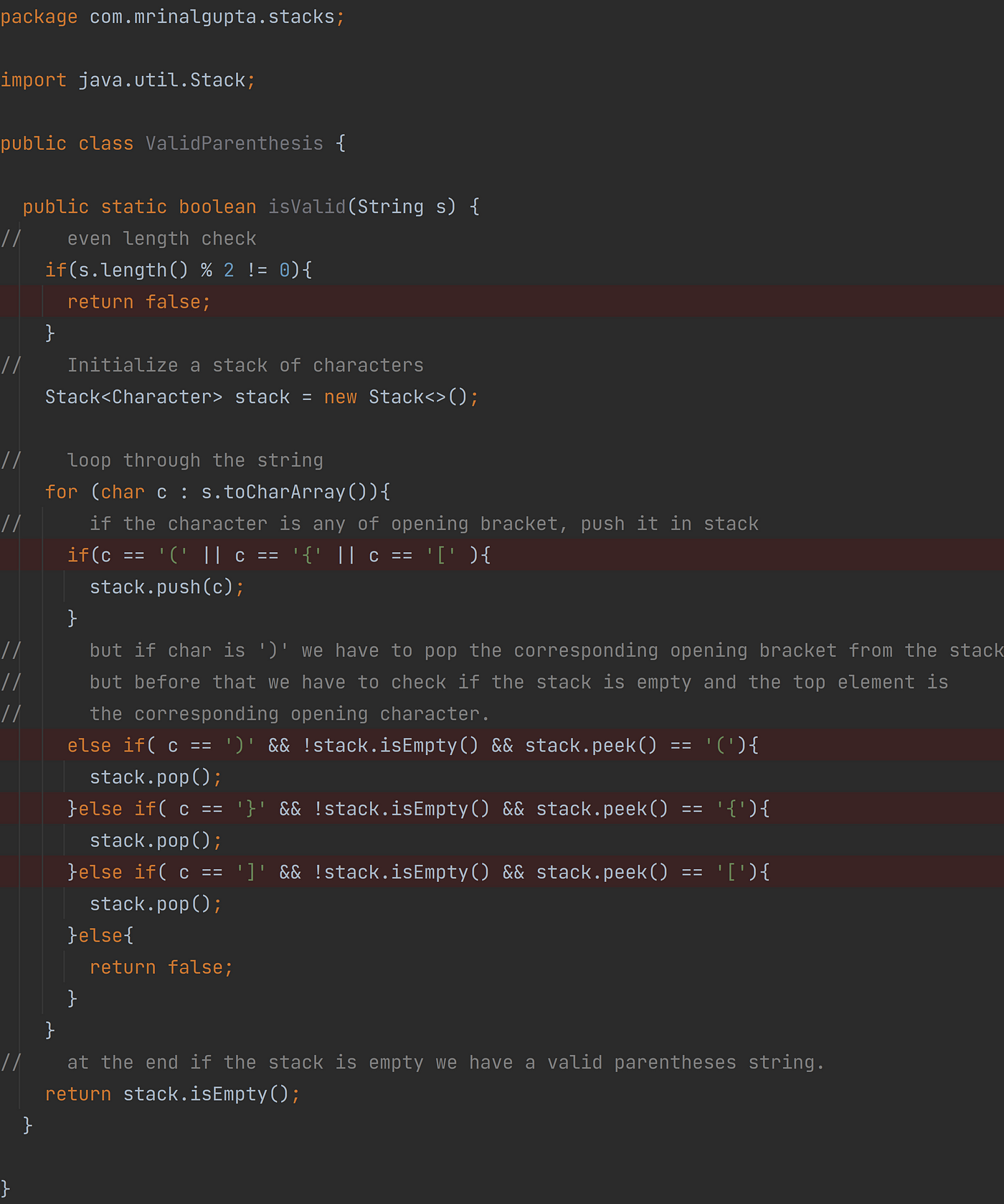 Valid Parentheses : LeetCode 20. Statement | by Mrinal Gupta | Aug ...