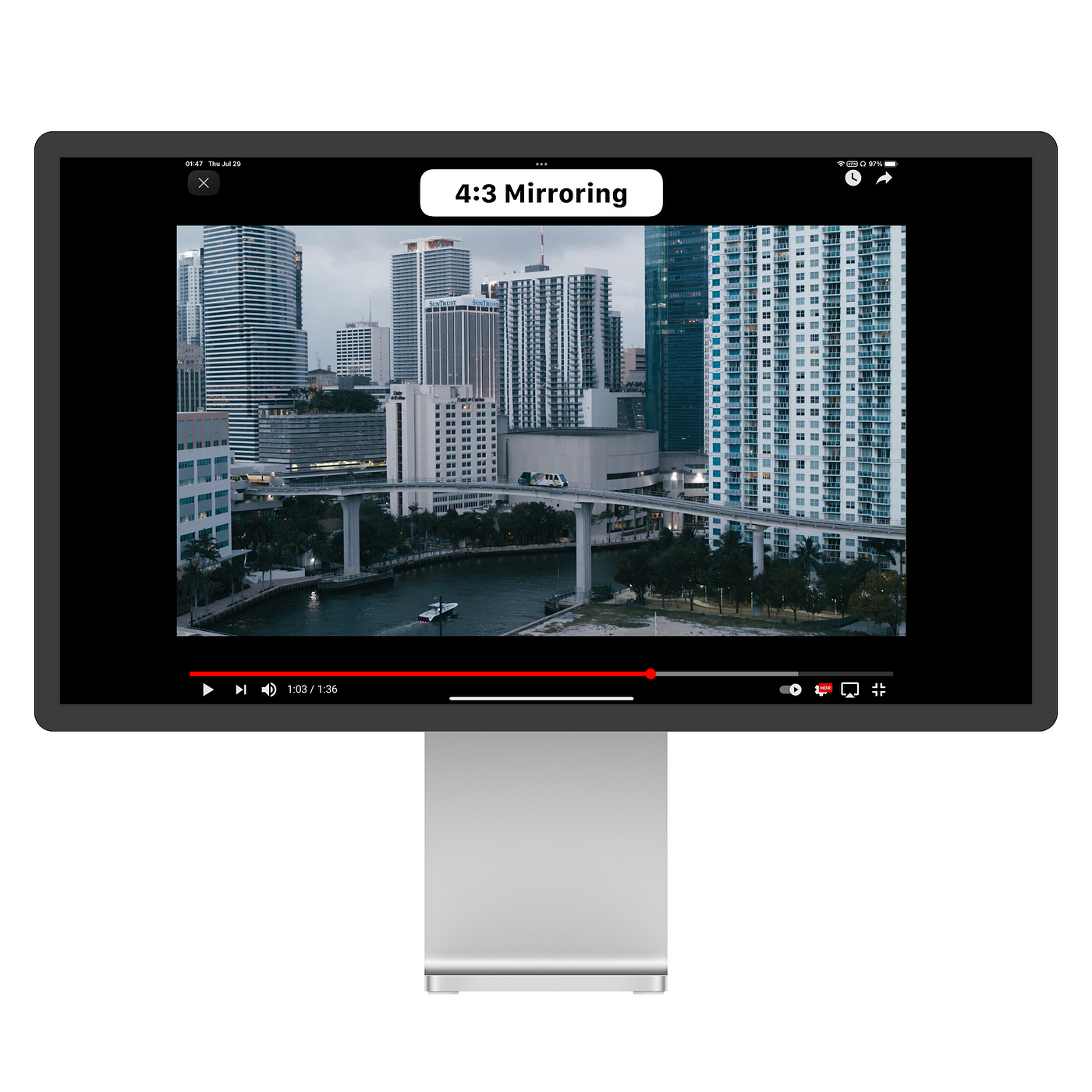 X.app: Play fullscreen YouTube video on iPad connected to external display  via HDMI | by X.app | X.app Blog | Medium