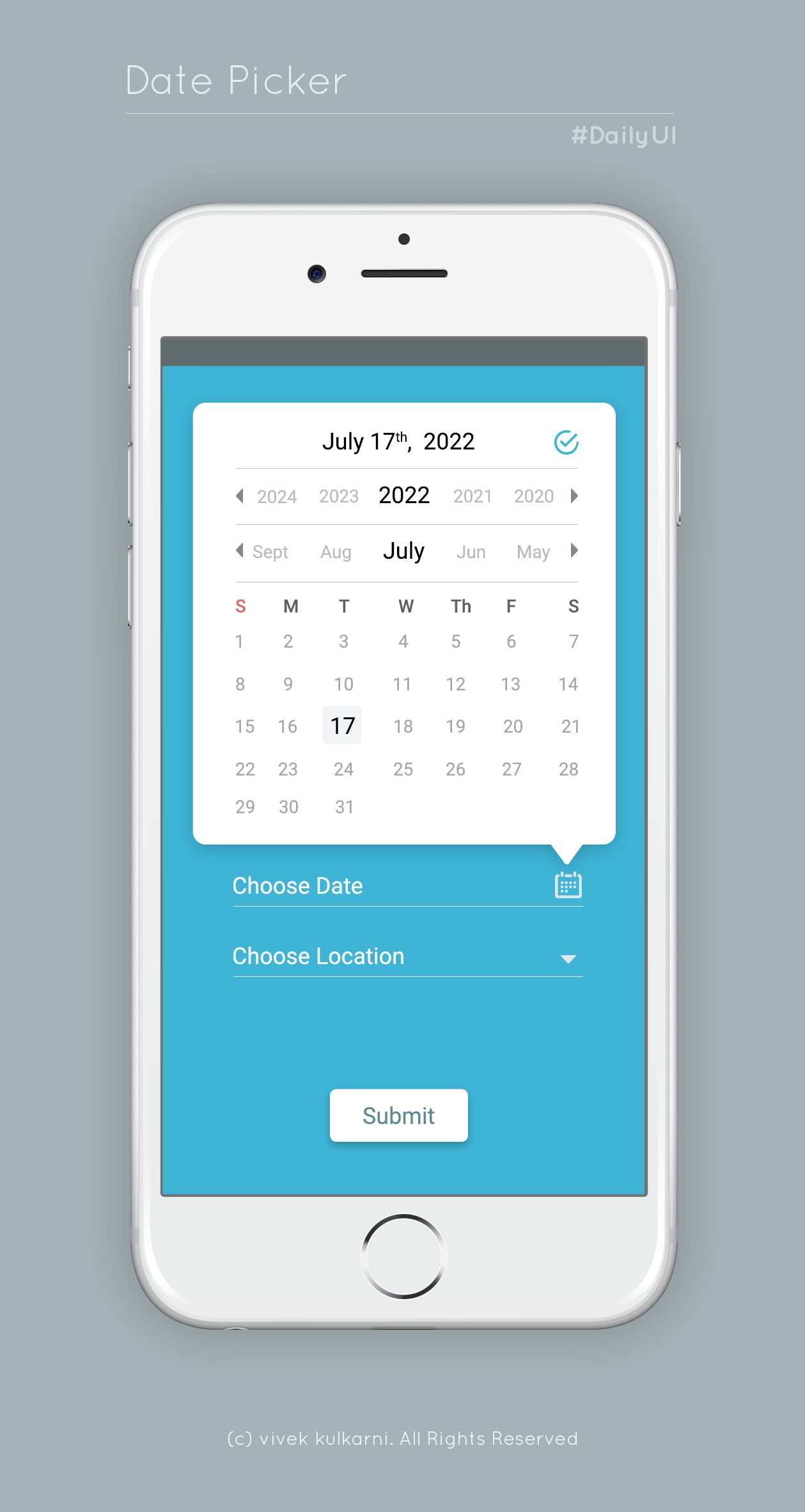 How to Design a Perfect Date Picker Control? by Saadia Minhas UX