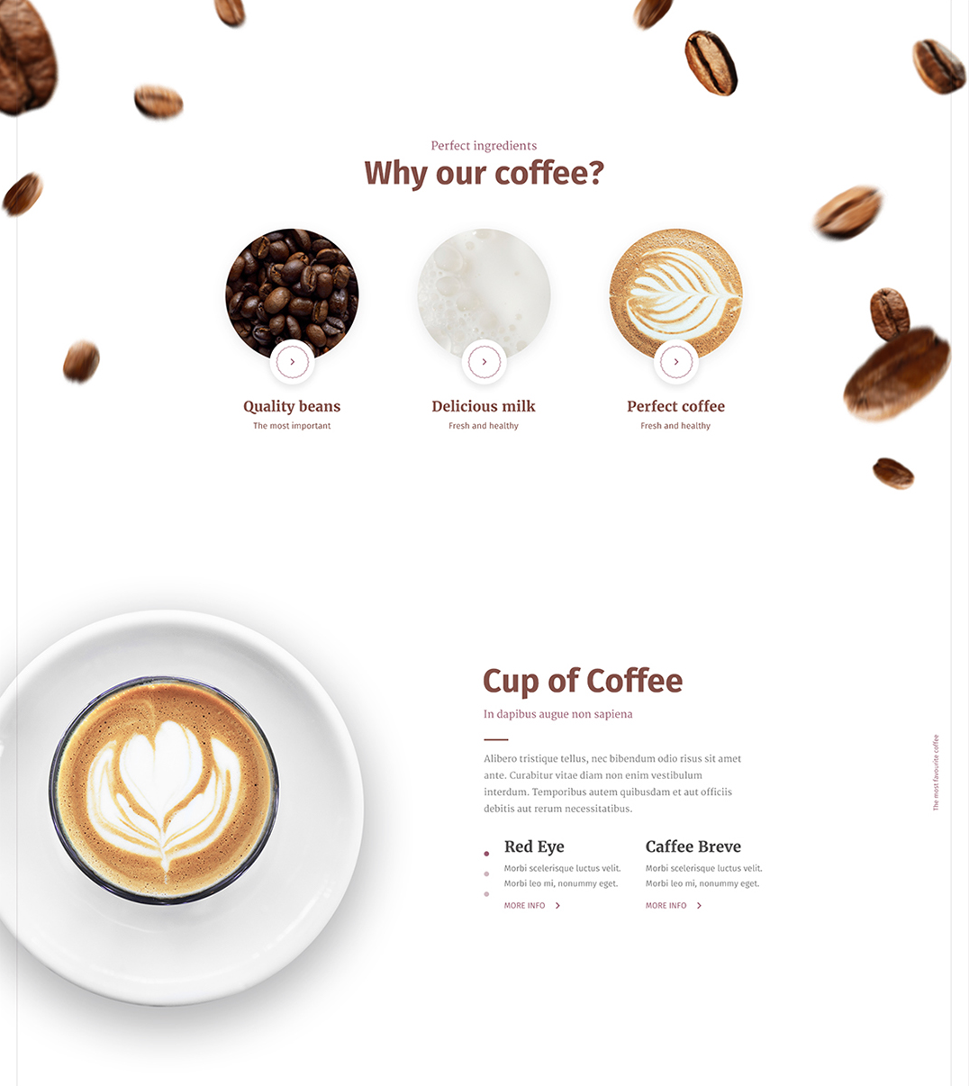 20 Most Inspirational Coffee sites Ever by Premiumuikits Muzli