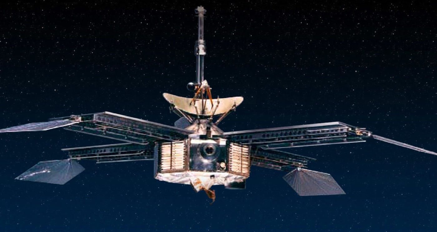 Mariner 2, the first spacecraft to approach Mars (NASA)
