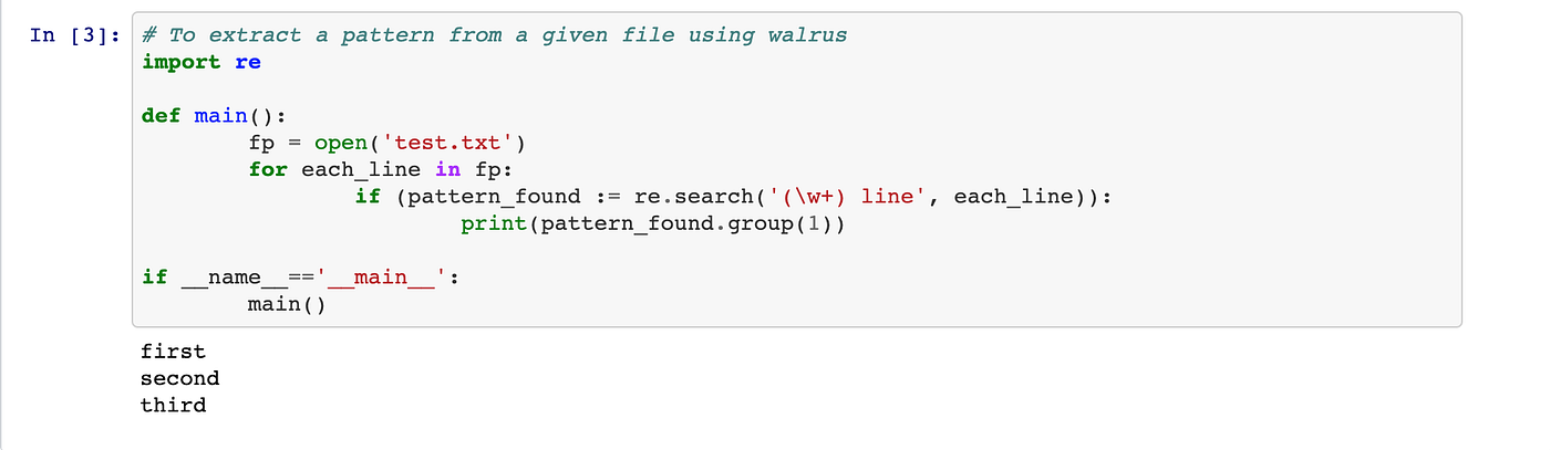 Python 3.8 Tips & Tricks Series - Application of Walrus Operator | by ...
