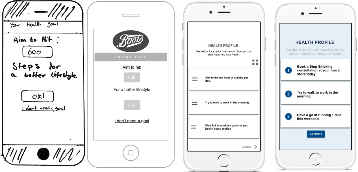 Boots Health Tracking App.. The Brief by Loredana Burt Medium