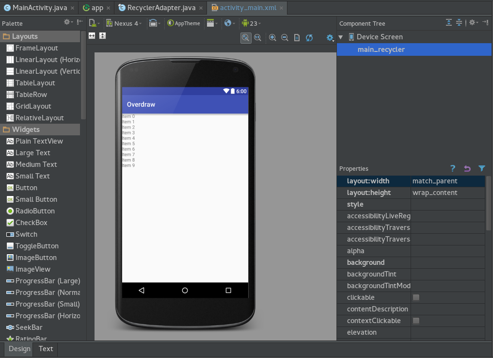 Android Studio: Layout preview. Versão em português aqui. | by David ...
