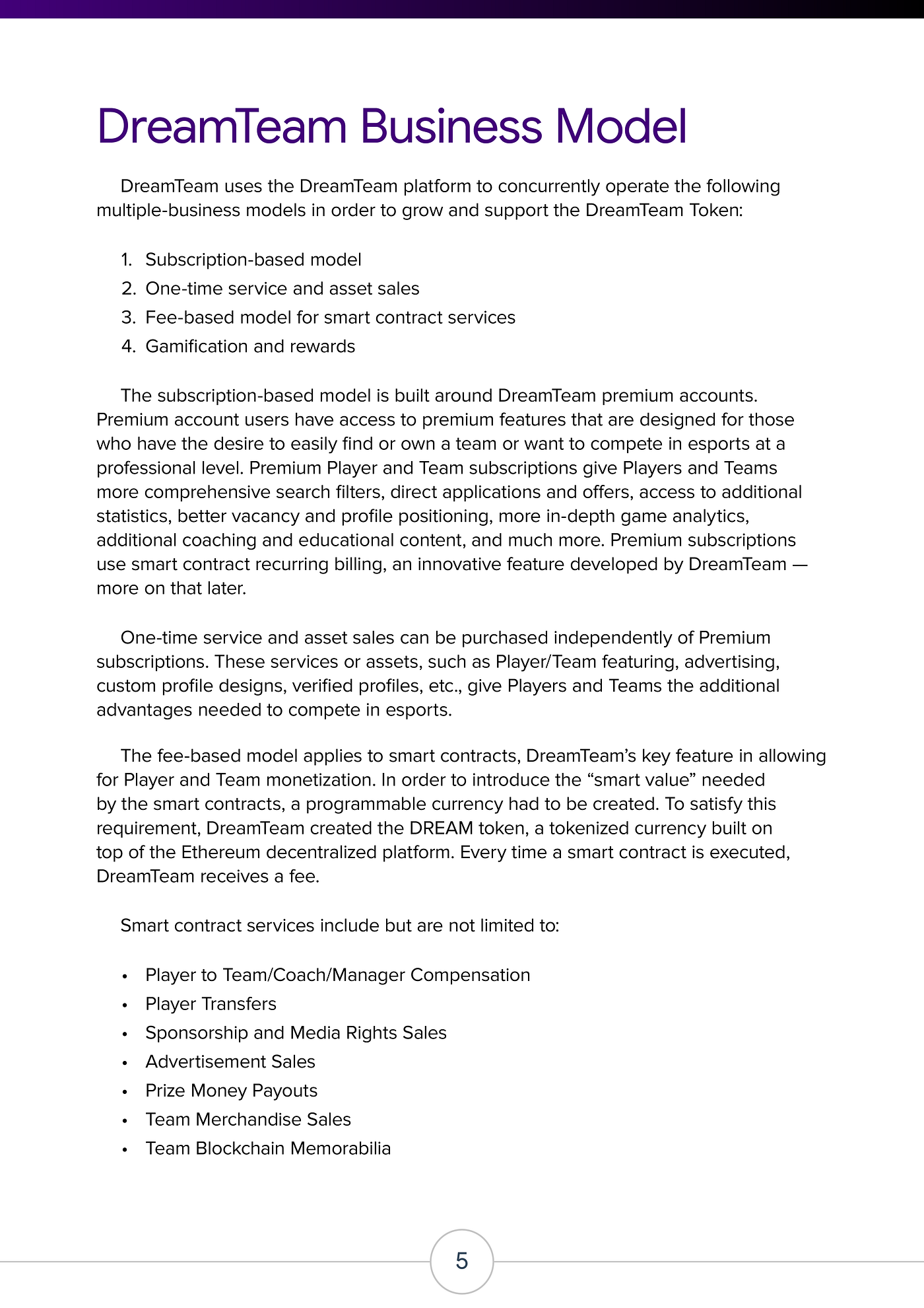 Dreamteam Tokenomics After A Lengthy Period Of Development By Dreamteam Gg Dreamteam Token Medium