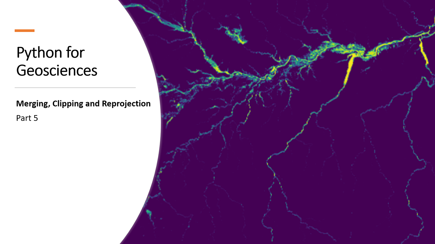 Raster Merging, Clipping and Reprojection | Analytics Vidhya