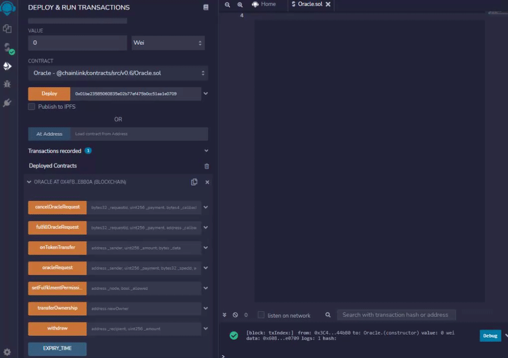 Use Chainlink with Neo4j from a Ethereum Smart Contract Medium