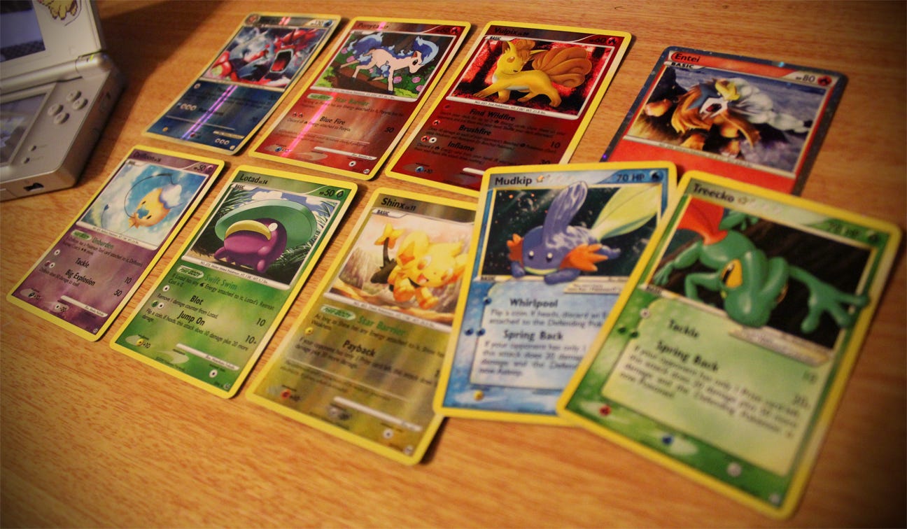 pokemon cards blockchain