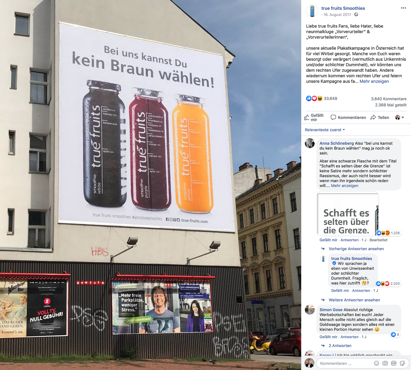 Kommentar: true fruits - Eine Marke zwischen Provokation und Empörung | by  brandneo | zuckerbrot & pitches | Medium