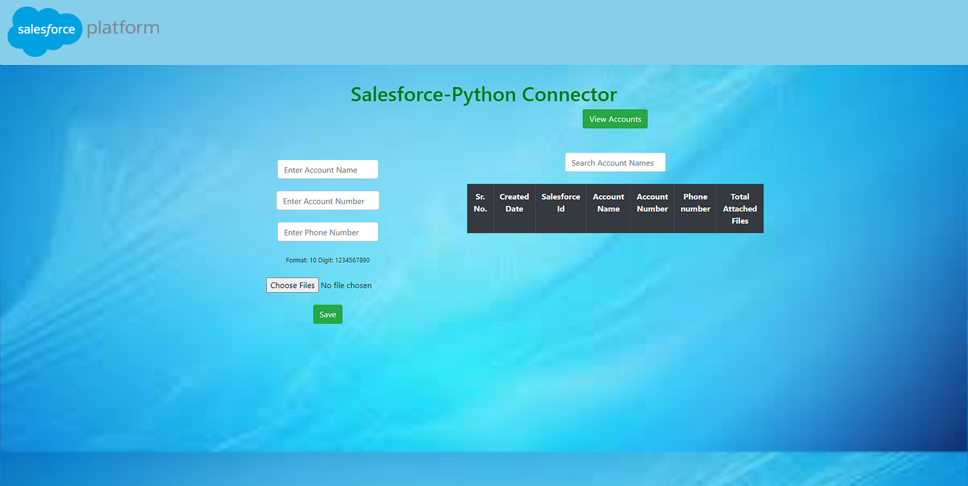 Salesforce — Python (Flask)Integration | by Durvesh Shah |  DataDrivenInvestor