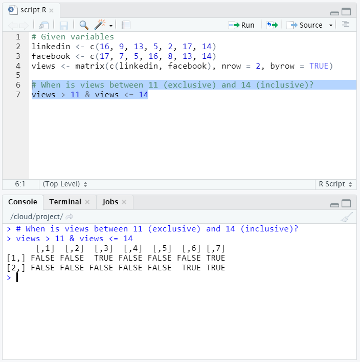The Ultimate Guide To Logical Operators In R By Linda Ngo Towards Data Science The Ultimate Guide To Logical Operators In R By Linda Ngo Towards Data Science