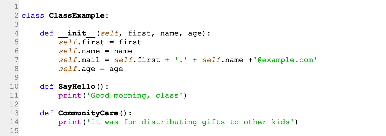 Good morning class: …. A classy way to explain Python… | by Fabrice ...