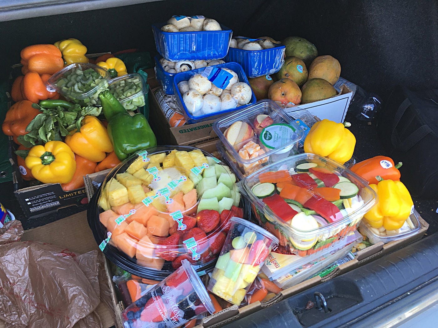 Keeping the Food Pantry Open. A Holiday Card for the Food Rescuers at