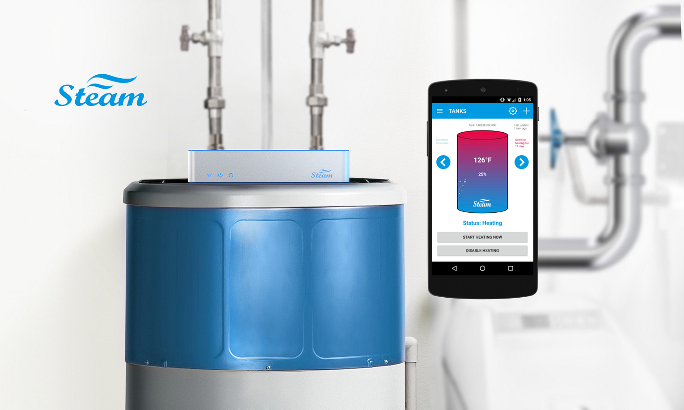 Meet Steam, a New Smart Water Heater Monitor | by Smart Home Solver | Medium