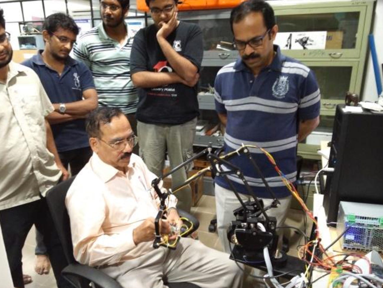 A surgical robot from the Indian Institute of Technology Madras