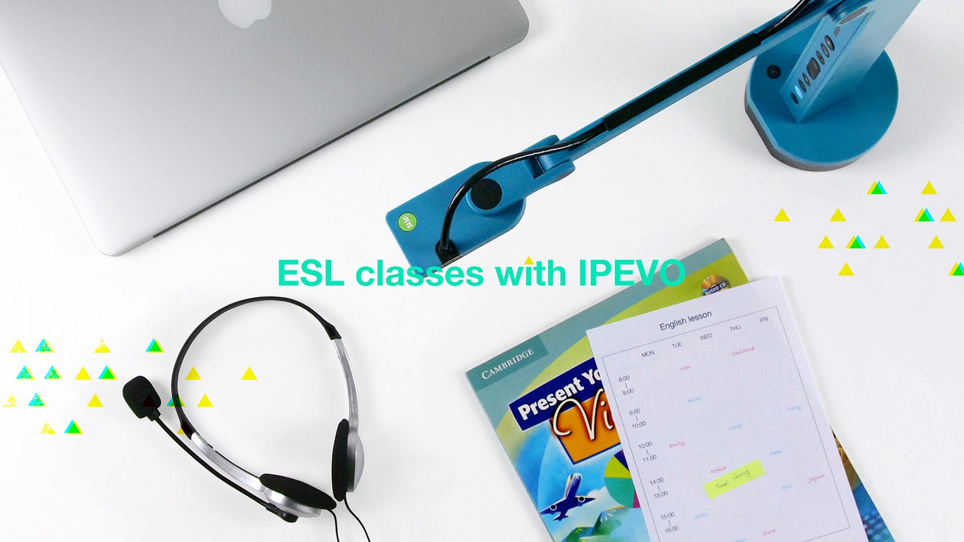 Teaching English as a second language with IPEVO