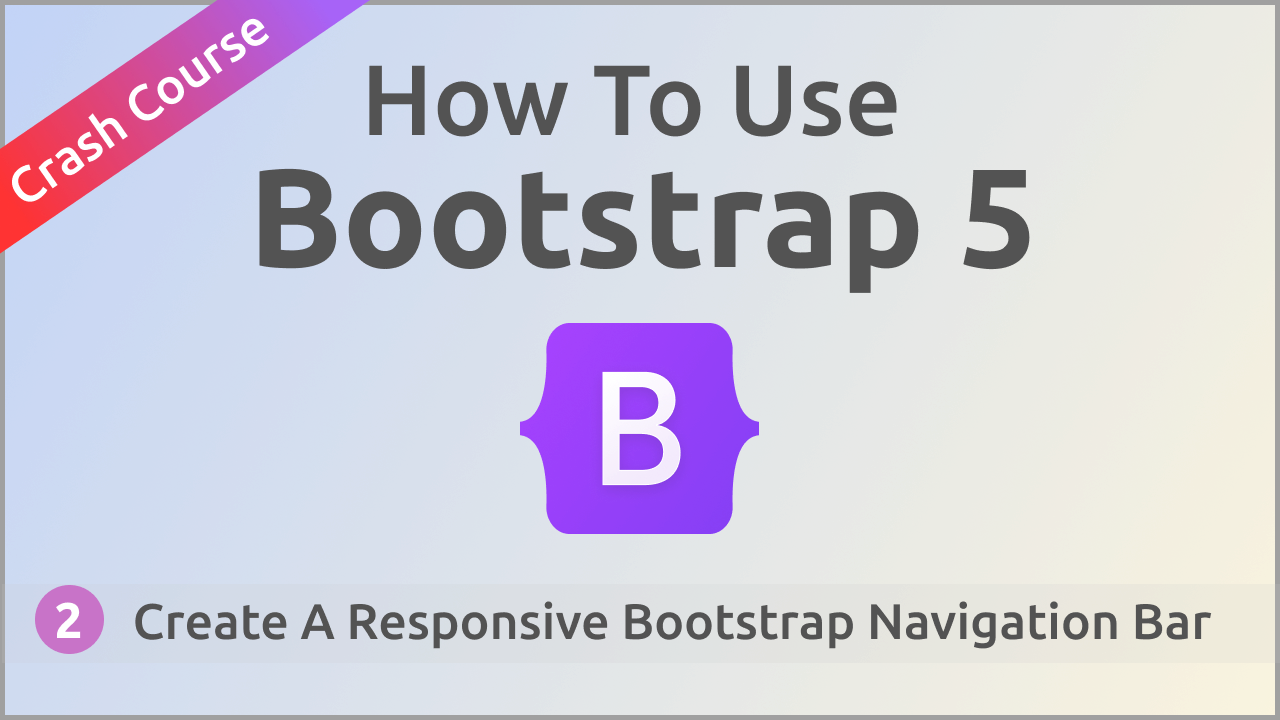 How To Use Bootstrap 5: Create A Responsive Bootstrap Navigation Bar | by  Sebastian | CodingTheSmartWay | Medium