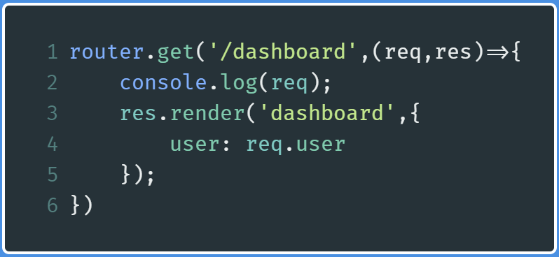 Code to find in index.js