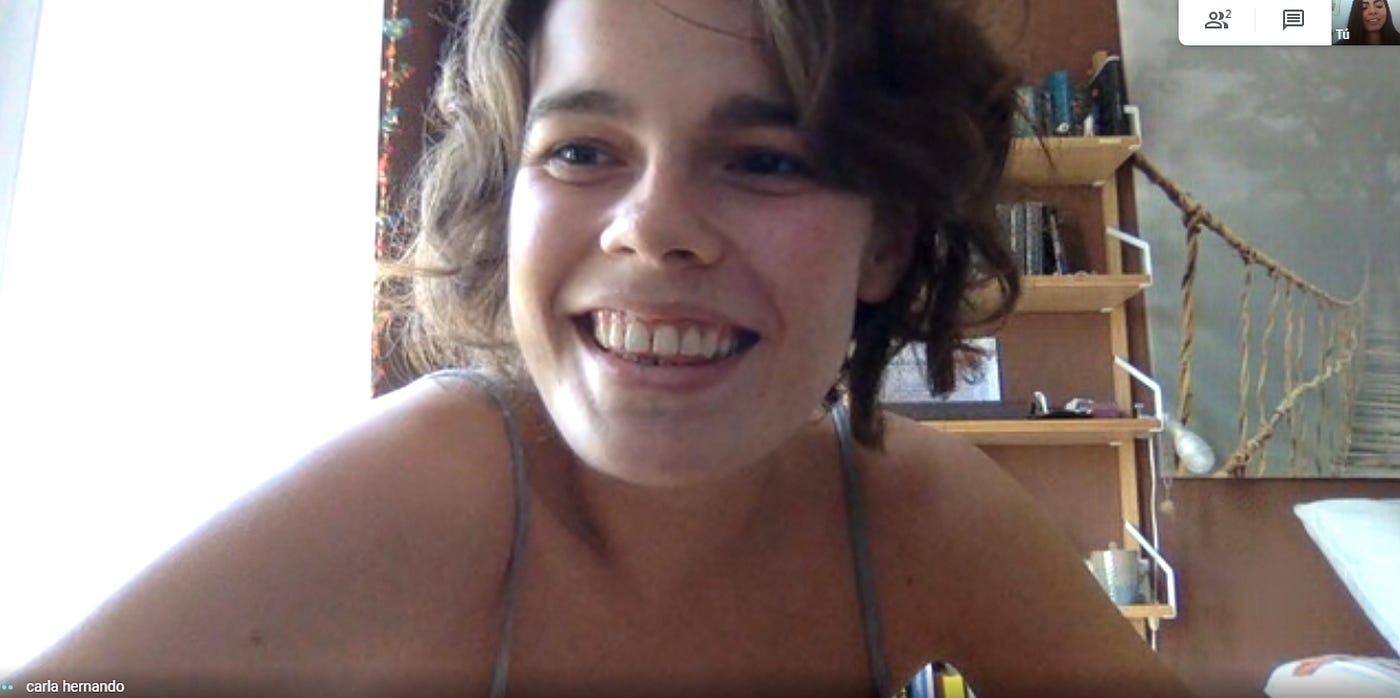 Carla Hernando, reiki teacher in Barcelona