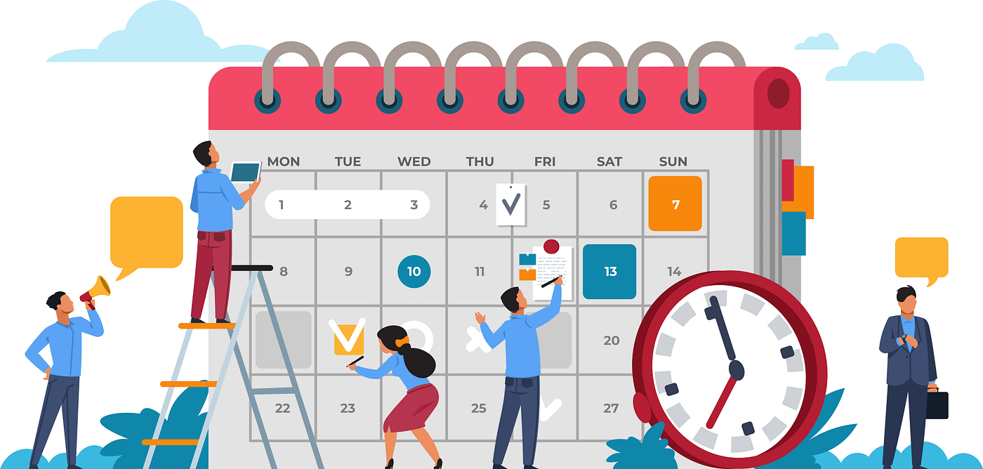 A Typical 2 week sprint calendar | Agile Batman