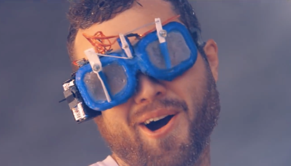 Put Windshield Wipers on Your Face with These DIY Automatic Rain