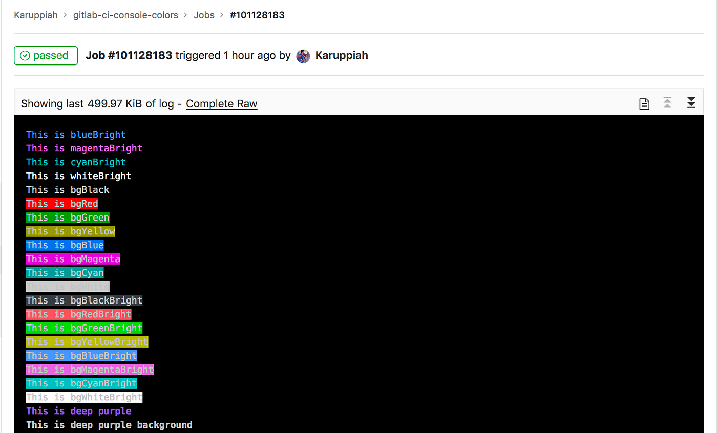 porta sconnessione Finito gitlab runner logs cranio specchio della