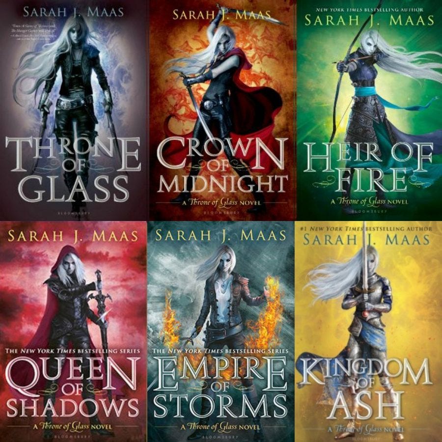 Image of book covers belong to Sarah J. Maas, otherwise it’s respective own...