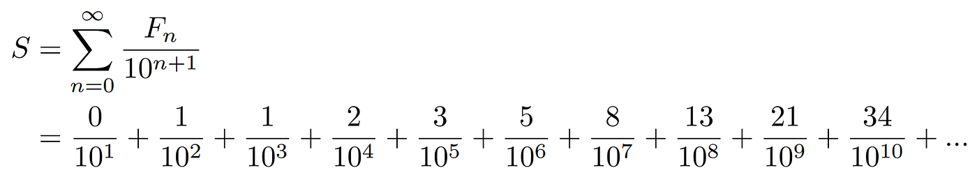 Why Does 1 Represent The Fibonacci Sequence By Krishnan Cantor S Paradise Why Does 1 Represent The Fibonacci Sequence By Krishnan Cantor S Paradise