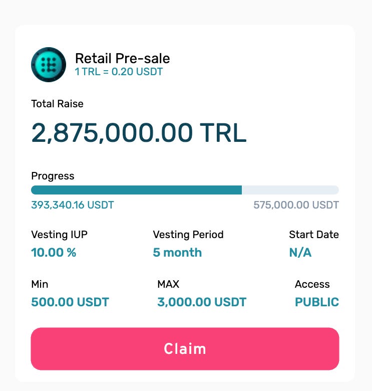Explained Claiming Trl Tokens Post Listing By Triall Triall Medium