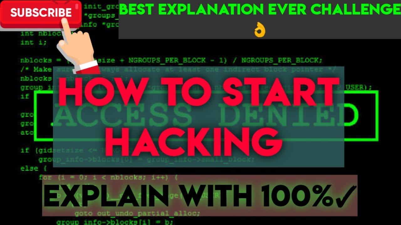 HOW TO START HACKING?. This article is written by ethical… | by its me ...